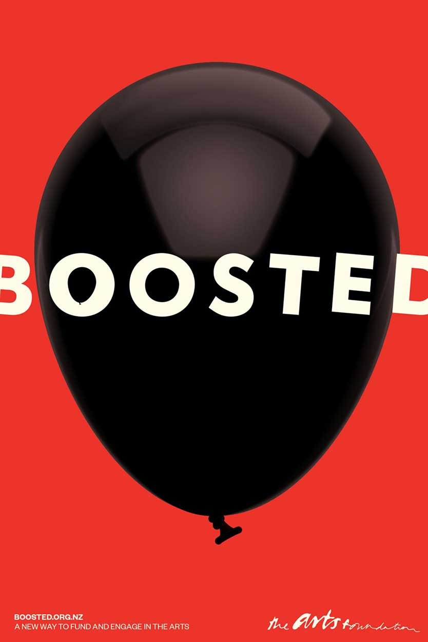 Boosted balloon poster