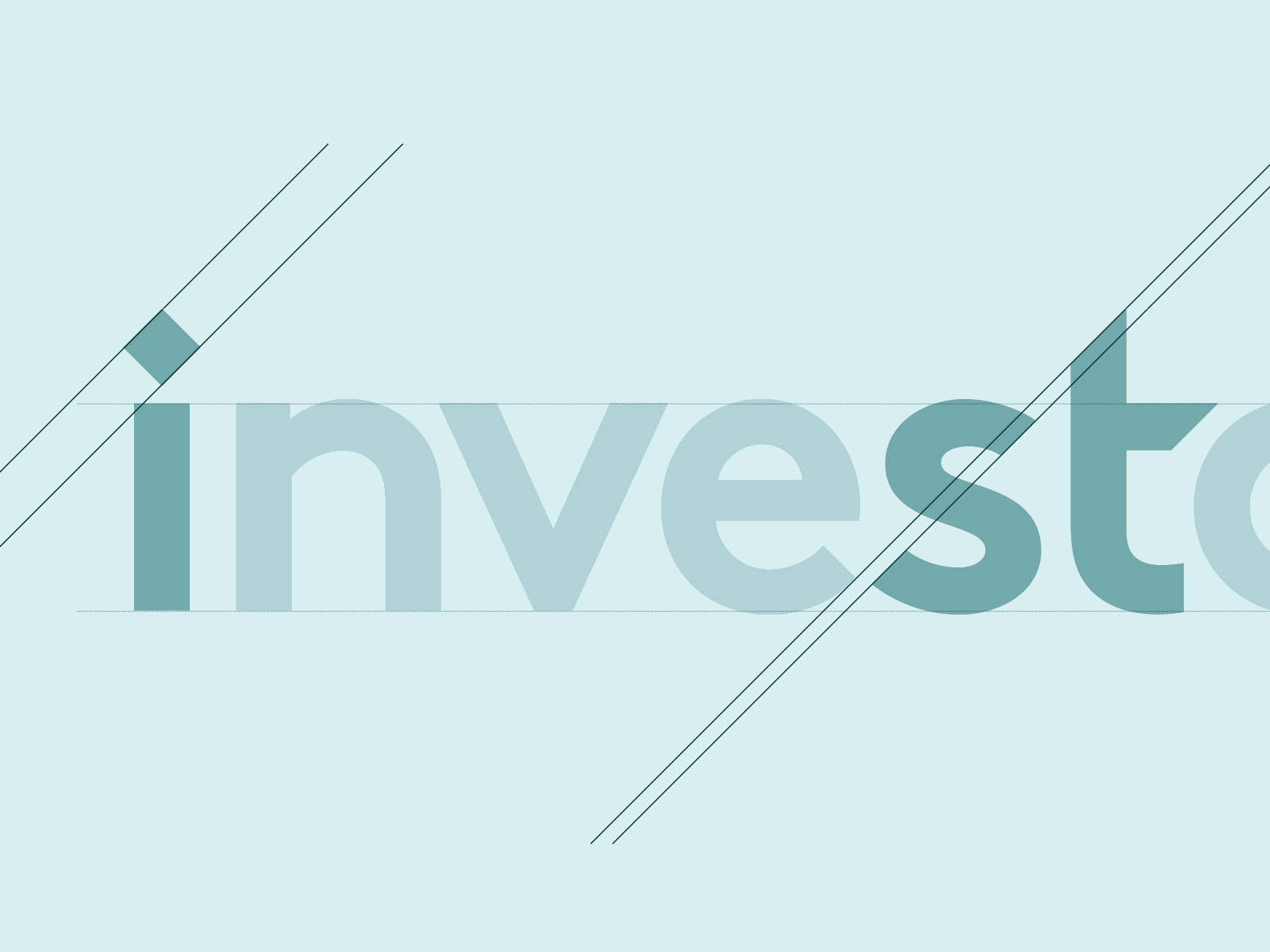 Investore logo showing its visual construction