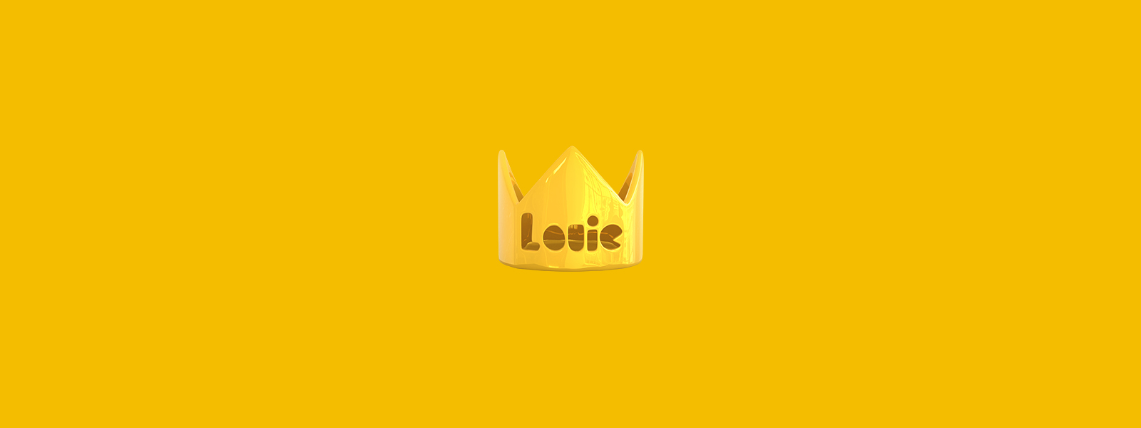 Louie, the Little Royals mascots crown