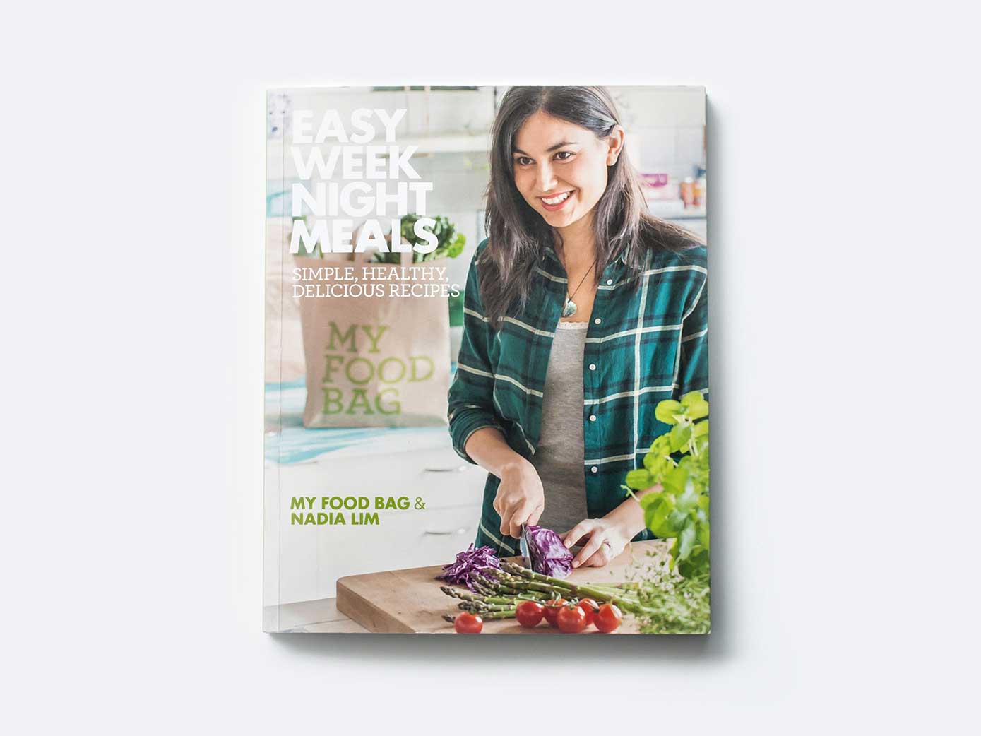Nadia Lims' Easy Week Night Meals cook book cover