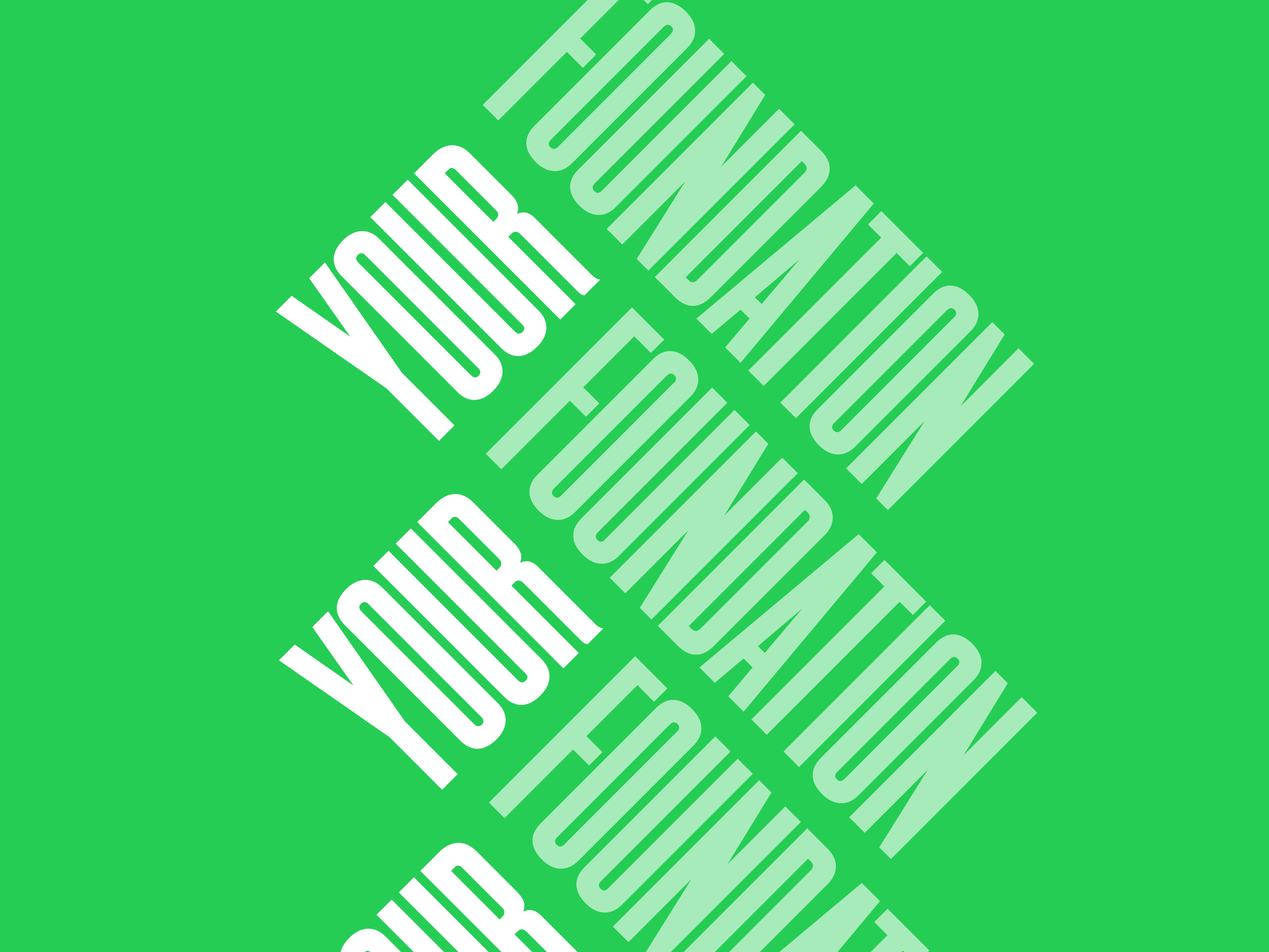 Taranaki Foundation brand graphics